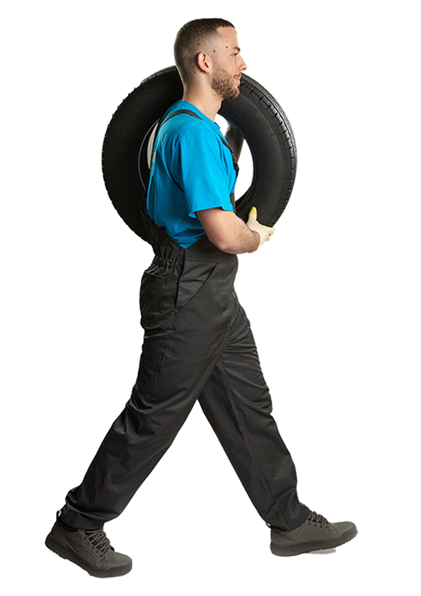 Персонаж с логотипом Эксклюзива